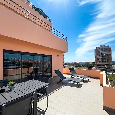 Da Rocha Sea View Terrace Апартаменты Портиман